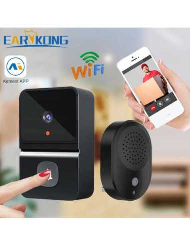 Smart Wireless Doorbell with 300m Range and Waterproof Design