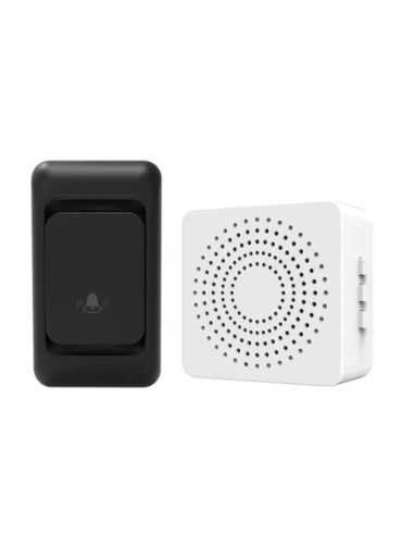 Long-Range Outdoor Wireless Doorbell with USB Plug and 3-Speed Volume