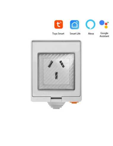 Avoir Smart Waterproof Socket with Wifi and Voice Control