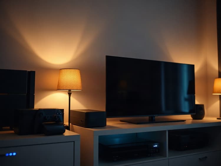 Smart bulbs and lighting controllers — illustration
